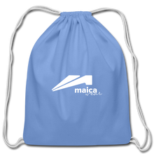 Load image into Gallery viewer, Maica Wear Cotton Drawstring Bag - carolina blue