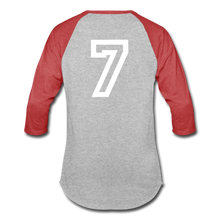 Load image into Gallery viewer, Maica Wear Baseball T-Shirt - heather gray/red