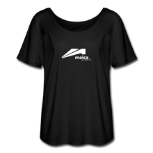 Load image into Gallery viewer, Maica Wear Women’s Flowy T-Shirt - black