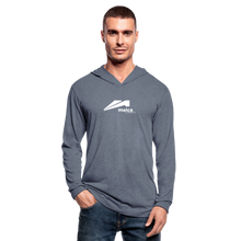 Load image into Gallery viewer, Maica Wear Unisex Tri-Blend Hoodie Shirt - heather blue