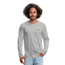 Load image into Gallery viewer, Maica Wear Men's Premium Long Sleeve T-Shirt - heather gray