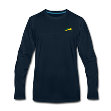 Load image into Gallery viewer, Maica Wear Men's Premium Long Sleeve T-Shirt - deep navy
