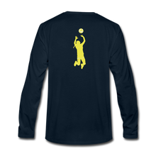 Load image into Gallery viewer, Maica Wear Men's Premium Long Sleeve T-Shirt - deep navy