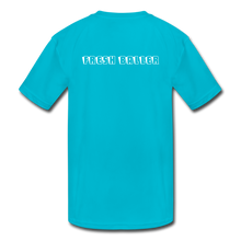 Load image into Gallery viewer, Maica Wear Kids' Moisture Wicking Performance T-Shirt - turquoise