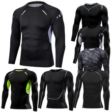 Load image into Gallery viewer, Maica Wear Men&#39;s Compression Fitness Long Sleeve T-shirts
