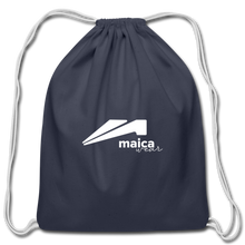 Load image into Gallery viewer, Maica Wear Cotton Drawstring Bag - navy
