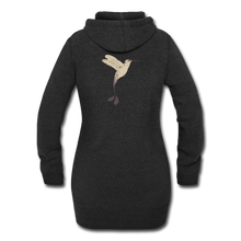 Load image into Gallery viewer, Maica Wear Women&#39;s Hoodie Dress - heather black
