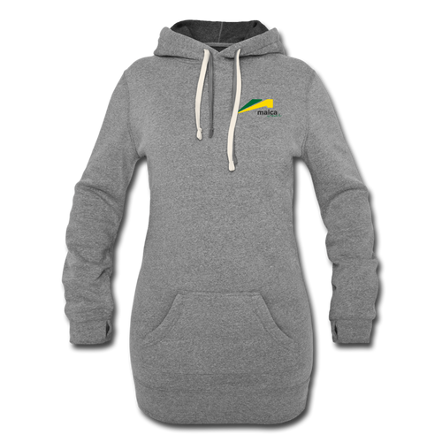 Maica Wear Women's Hoodie Dress - heather gray