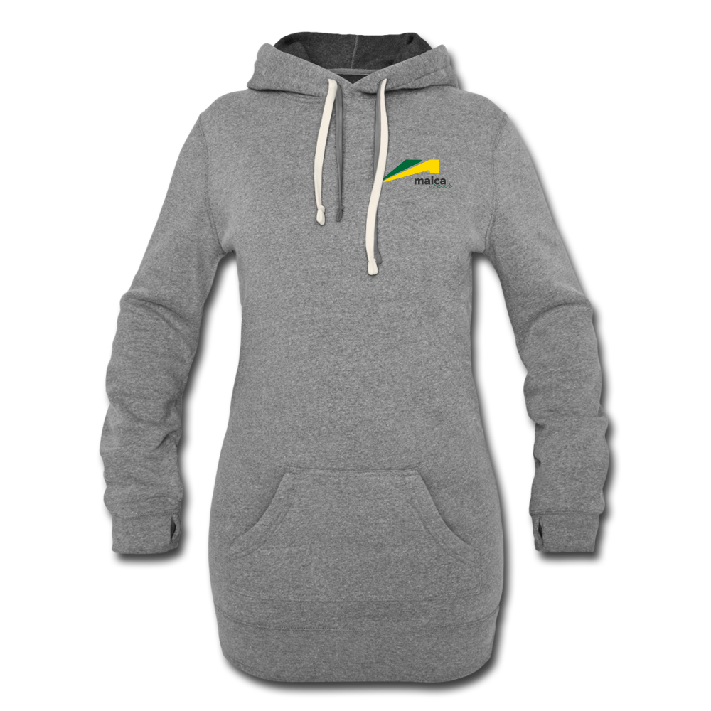 Maica Wear Women's Hoodie Dress - heather gray