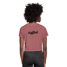 Load image into Gallery viewer, Maica Wear Women&#39;s Cropped T-Shirt - mauve
