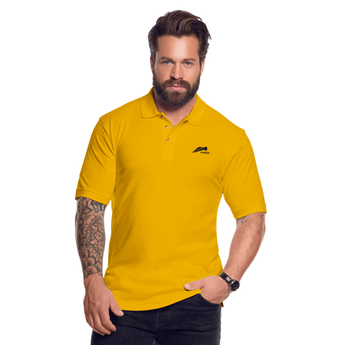 Maica Wear Men's Pique Polo Shirt - Yellow