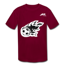 Load image into Gallery viewer, Maica Wear Kids&#39; Moisture Wicking Performance T-Shirt - burgundy
