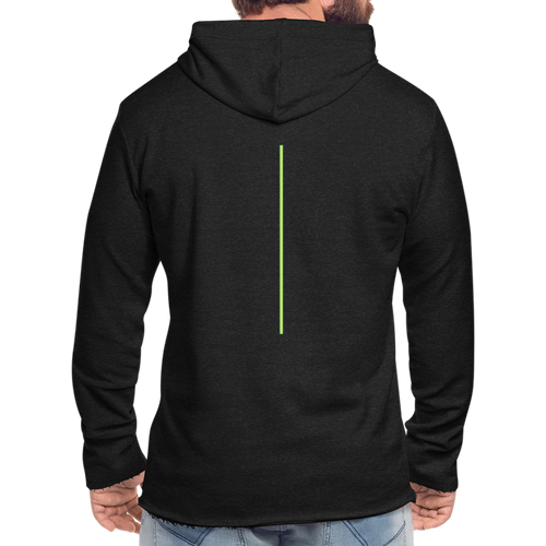 Maica Wear Unisex Lightweight Terry Hoodie - charcoal gray